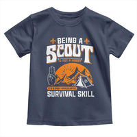 Funny Scout Toddler T Shirt Being A Scout Is Not A Hobby Survival Skill Adventure