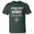 Funny Scout T Shirt Never Mess With A Scout Compass