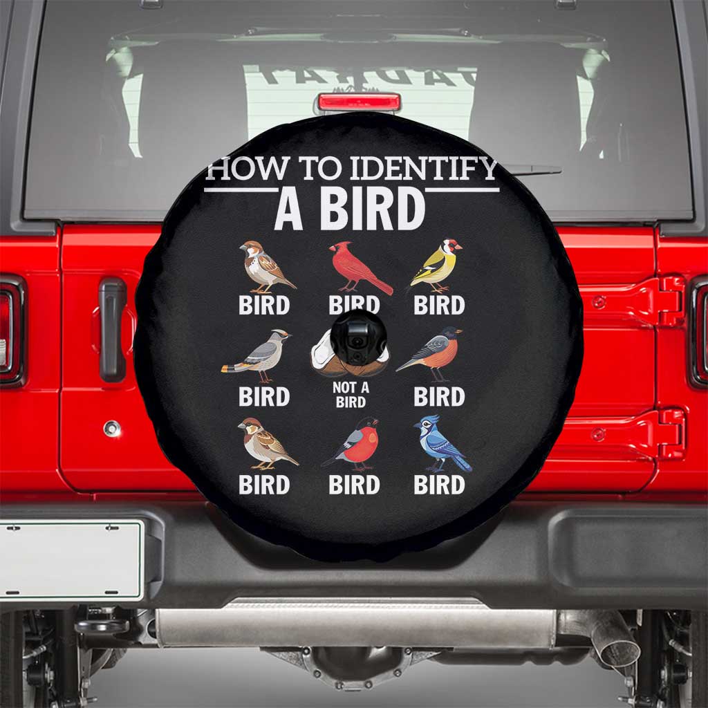 Funny Bird Watching Spare Tire Cover How To Identify A Bird