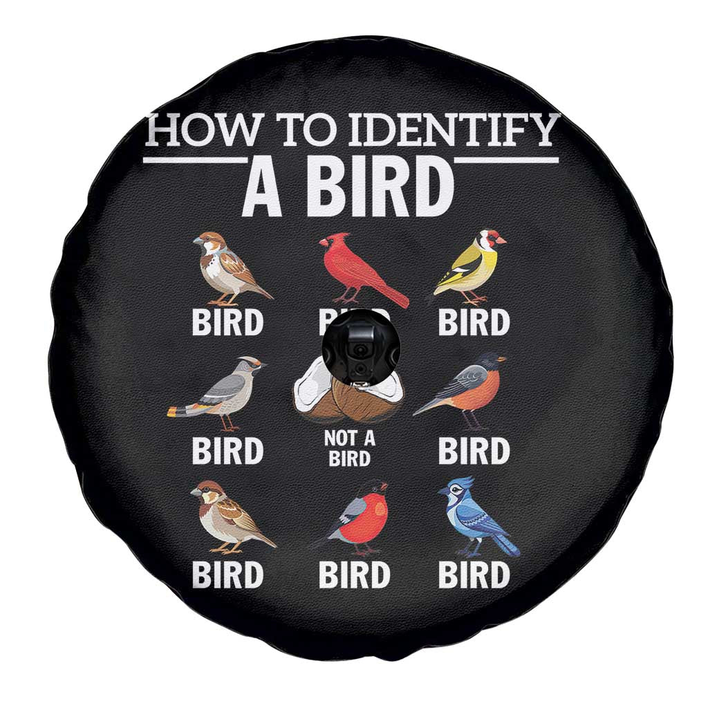 Funny Bird Watching Spare Tire Cover How To Identify A Bird