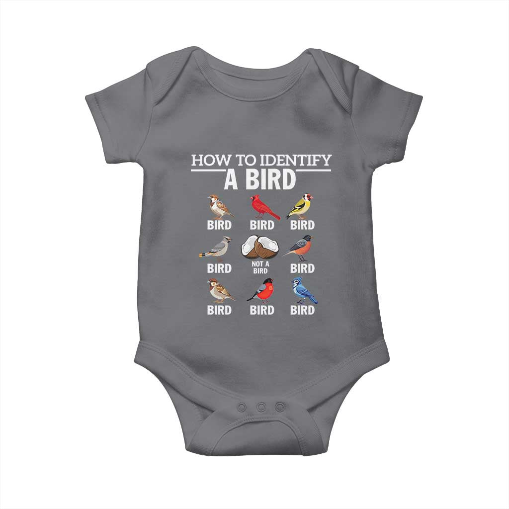 Funny Bird Watching Baby Onesie How To Identify A Bird