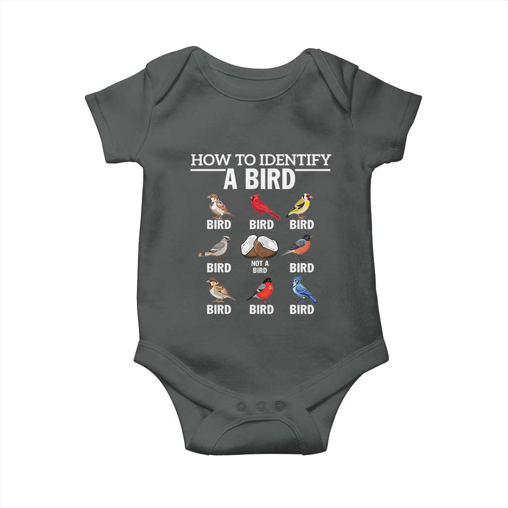 Funny Bird Watching Baby Onesie How To Identify A Bird