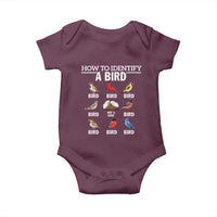 Funny Bird Watching Baby Onesie How To Identify A Bird