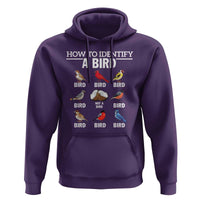 Funny Bird Watching Hoodie How To Identify A Bird