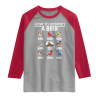 Funny Bird Watching Raglan Shirt How To Identify A Bird
