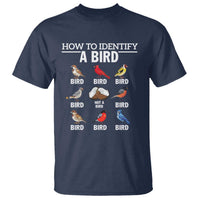 Funny Bird Watching T Shirt How To Identify A Bird