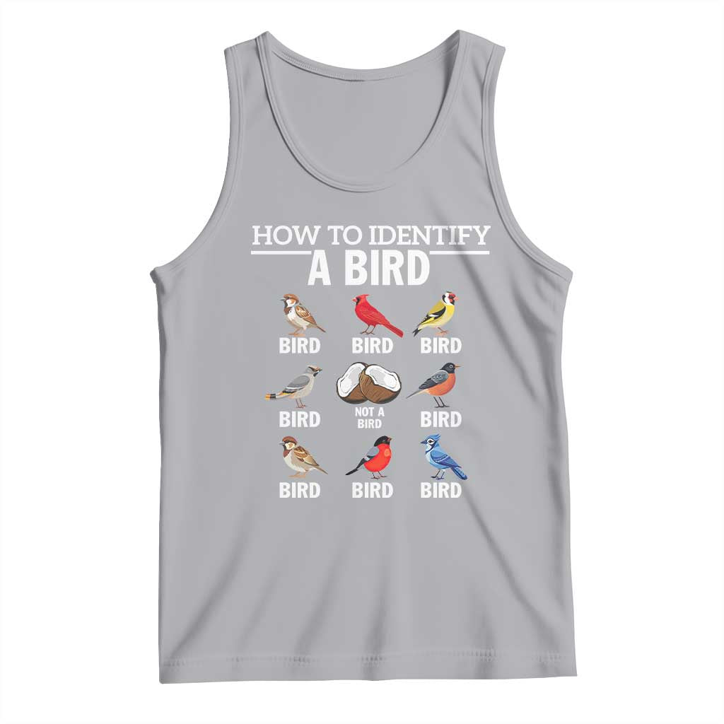 Funny Bird Watching Tank Top How To Identify A Bird
