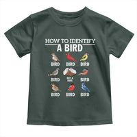 Funny Bird Watching Toddler T Shirt How To Identify A Bird