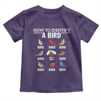 Funny Bird Watching Toddler T Shirt How To Identify A Bird