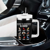 Funny Bird Watching Tumbler With Handle How To Identify A Bird