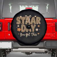 Groovy Leopard STAAR Day Spare Tire Cover You Got This Motivational Teacher Sayings