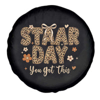 Groovy Leopard STAAR Day Spare Tire Cover You Got This Motivational Teacher Sayings