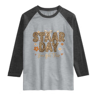 Groovy Leopard STAAR Day Raglan Shirt You Got This Motivational Teacher Sayings
