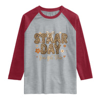 Groovy Leopard STAAR Day Raglan Shirt You Got This Motivational Teacher Sayings