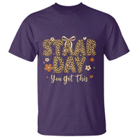 Groovy Leopard STAAR Day T Shirt You Got This Motivational Teacher Sayings