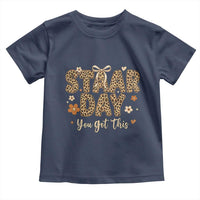 Groovy Leopard STAAR Day Toddler T Shirt You Got This Motivational Teacher Sayings
