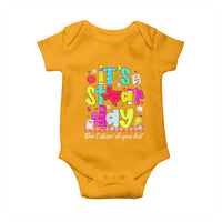 Groovy Texas STAAR Day Baby Onesie Don't Stress Do Your Best Teacher Student Motivation