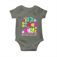 Groovy Texas STAAR Day Baby Onesie Don't Stress Do Your Best Teacher Student Motivation