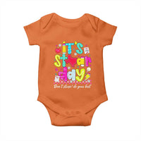 Groovy Texas STAAR Day Baby Onesie Don't Stress Do Your Best Teacher Student Motivation
