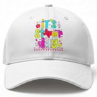 Groovy Texas STAAR Day Baseball Cap Don't Stress Do Your Best Teacher Student Motivation