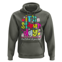 Groovy Texas STAAR Day Hoodie Don't Stress Do Your Best Teacher Student Motivation