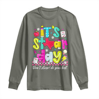 Groovy Texas STAAR Day Long Sleeve Shirt Don't Stress Do Your Best Teacher Student Motivation