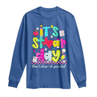 Groovy Texas STAAR Day Long Sleeve Shirt Don't Stress Do Your Best Teacher Student Motivation