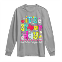 Groovy Texas STAAR Day Long Sleeve Shirt Don't Stress Do Your Best Teacher Student Motivation
