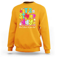 Groovy Texas STAAR Day Sweatshirt Don't Stress Do Your Best Teacher Student Motivation