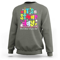 Groovy Texas STAAR Day Sweatshirt Don't Stress Do Your Best Teacher Student Motivation