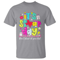 Groovy Texas STAAR Day T Shirt Don't Stress Do Your Best Teacher Student Motivation