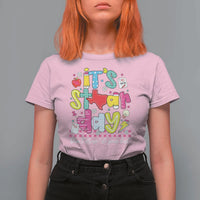 Groovy Texas STAAR Day T Shirt For Women Don't Stress Do Your Best Teacher Student Motivation