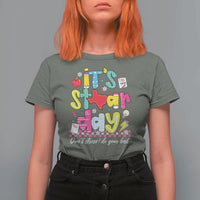 Groovy Texas STAAR Day T Shirt For Women Don't Stress Do Your Best Teacher Student Motivation