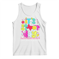 Groovy Texas STAAR Day Tank Top Don't Stress Do Your Best Teacher Student Motivation