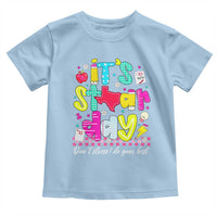 Groovy Texas STAAR Day Toddler T Shirt Don't Stress Do Your Best Teacher Student Motivation