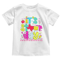 Groovy Texas STAAR Day Toddler T Shirt Don't Stress Do Your Best Teacher Student Motivation