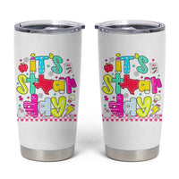 Groovy Texas STAAR Day Tumbler Cup Don't Stress Do Your Best Teacher Student Motivation