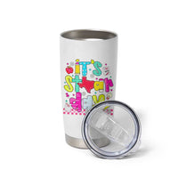 Groovy Texas STAAR Day Tumbler Cup Don't Stress Do Your Best Teacher Student Motivation