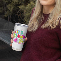 Groovy Texas STAAR Day Tumbler Cup Don't Stress Do Your Best Teacher Student Motivation