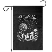 Purple Up For Military Kids Dandelion Inspirational Garden Flag Month of the Military Child Awareness Brat Support