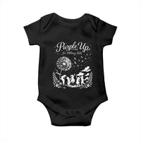 Purple Up For Military Kids Dandelion Inspirational Baby Onesie Month of the Military Child Awareness Brat Support
