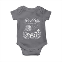 Purple Up For Military Kids Dandelion Inspirational Baby Onesie Month of the Military Child Awareness Brat Support