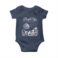 Purple Up For Military Kids Dandelion Inspirational Baby Onesie Month of the Military Child Awareness Brat Support