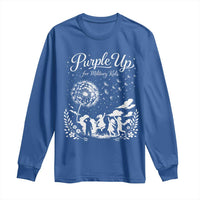 Purple Up For Military Kids Dandelion Inspirational Long Sleeve Shirt Month of the Military Child Awareness Brat Support