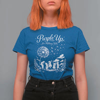 Purple Up For Military Kids Dandelion Inspirational T Shirt For Women Month of the Military Child Awareness Brat Support