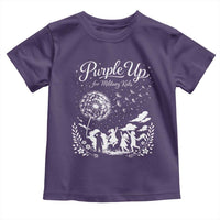 Purple Up For Military Kids Dandelion Inspirational Toddler T Shirt Month of the Military Child Awareness Brat Support