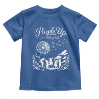 Purple Up For Military Kids Dandelion Inspirational Toddler T Shirt Month of the Military Child Awareness Brat Support