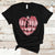 Retro 70s 80s T Shirt Get Your Glow On GLow Party Retro 70s 80s Graffiti Heart Shape - Wonder Print Shop