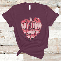 Retro 70s 80s T Shirt Get Your Glow On GLow Party Retro 70s 80s Graffiti Heart Shape - Wonder Print Shop