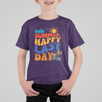 Summer Break T Shirt For Kid Happy Last Day of School Teacher Student Hello Summer - Wonder Print Shop